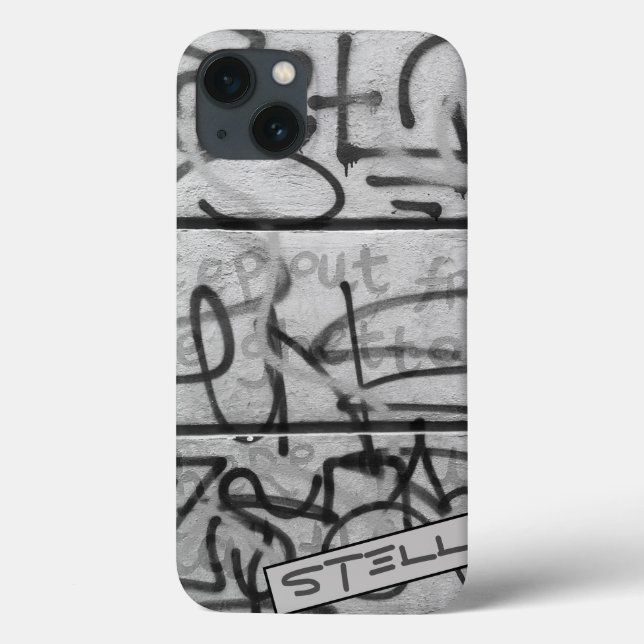 Urban Graffiti Stil Fodral-Mate iphone case (Baksida)