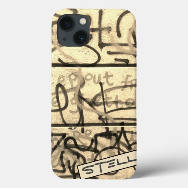Urban Graffiti Stil Fodral-Mate iphone case (Baksida)