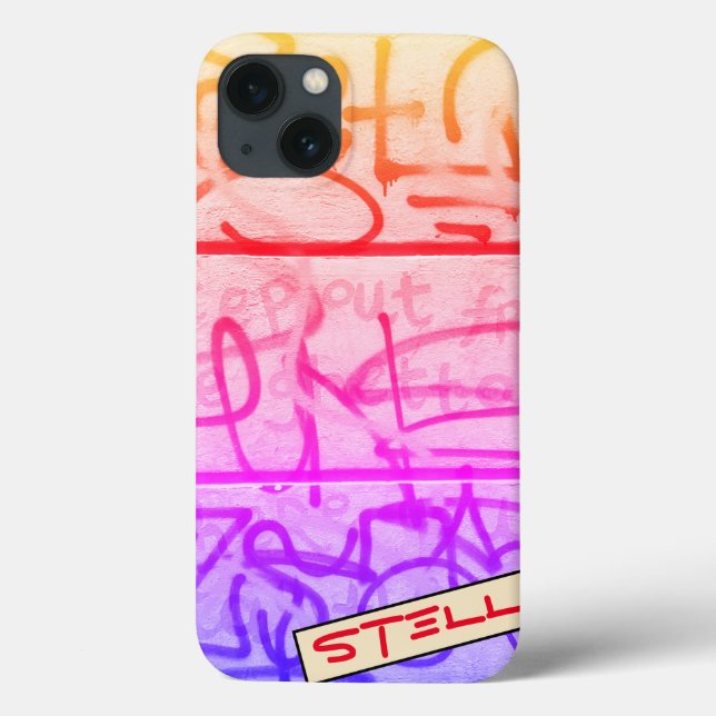 Urban Graffiti Stil Fodral-Mate iphone case (Baksida)