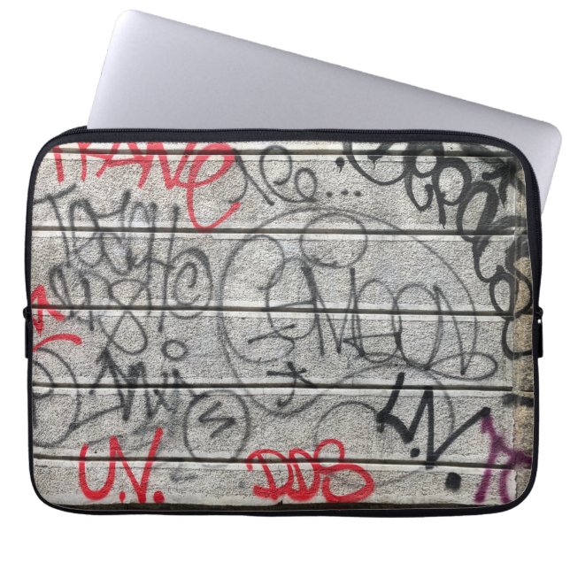 Urban Graffiti Stil Laptop Fodral (Framsidan)