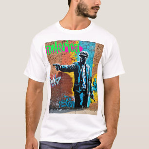 Urban Graffiti Street Art Coola Graphic T-Shirt
