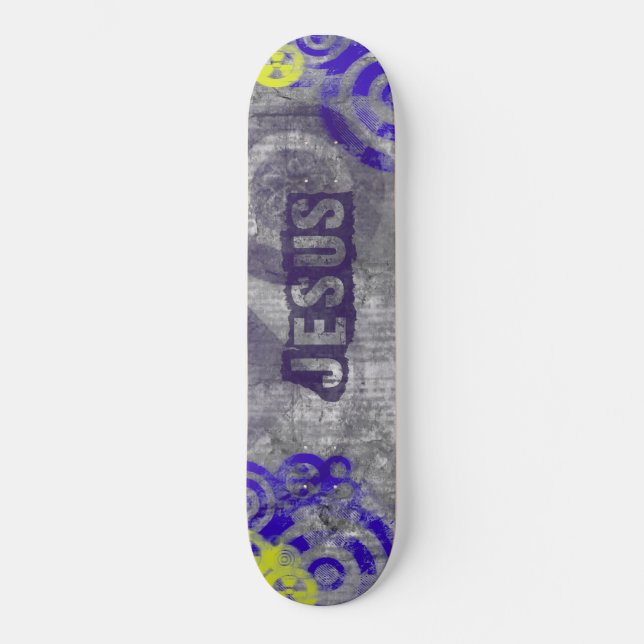 Urban Grange Jesus Skateboard Christian Temed (Framsida)
