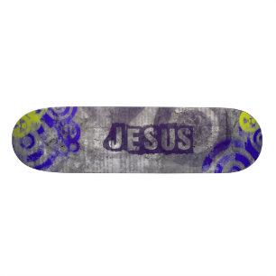 Urban Grange Jesus Skateboard Christian Temed