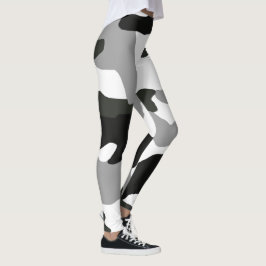 Urban grått-kamouflage nr 15 leggings