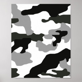 Urban grått-kamouflage nr 15 poster