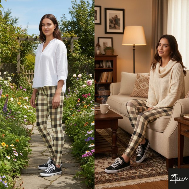 Urban Grid Leggings (Skapare uppladdad)