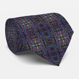 Urban Grid – Subtil geometrisk väv Slips