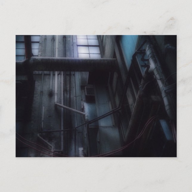 Urban grunge, Melbourne alleyway Vykort (Framsida)