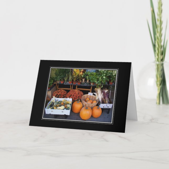 "Urban Harvest" Blank Greeting Card Kort (Framsida)