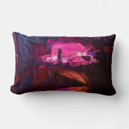 Urban Haze - Artistic Throw Pillow Lumbarkudde