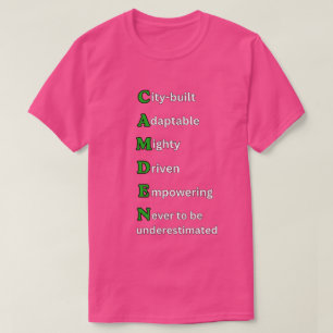 URBAN HEARTS Motiverande Rosa Unisex Herr T Shirt