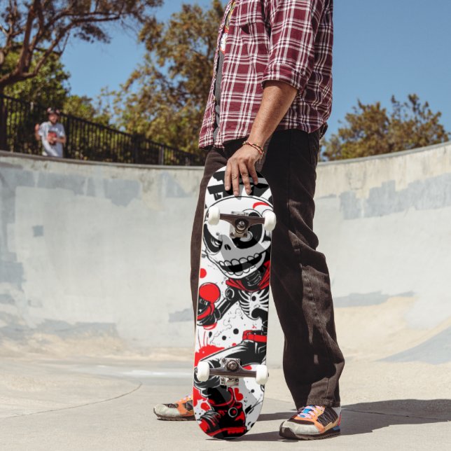 Urban Hero - Manga Robot Skeleton Skateboard (Utomhus 2)
