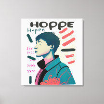 Urban Hopp - Abstrakt Porträttillustration