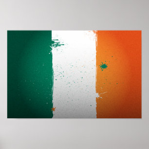 Urban Ireland Flagga Poster