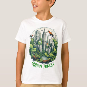 Urban Jungle-4 T Shirt