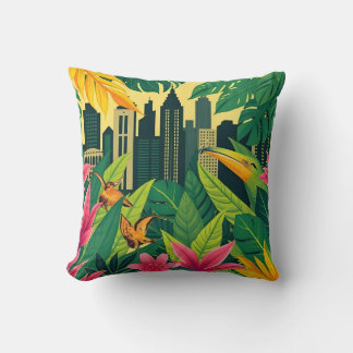 Urban Jungle Aesthetic Kudde