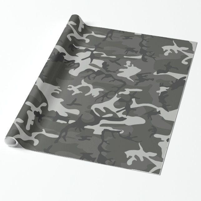 Urban Kamouflage Presentpapper (Utrullad)