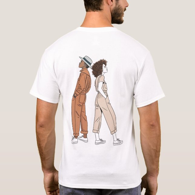 "Urban Kant"-grafik t-shirt (Baksida)