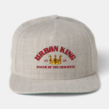 URBAN KING HEATHER GREY SNAPBACK Hat