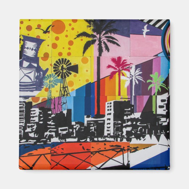 Urban konst 18. magnet (Framsidan)