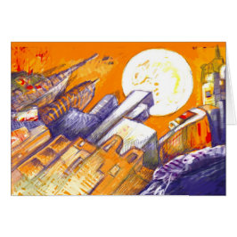 Urban landskap I Hälsningskort