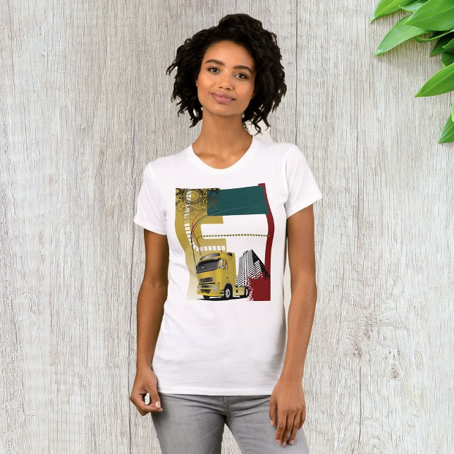 Urban Lastbil Womens T-Shirt (Skapare uppladdad)