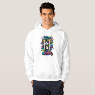Urban Legend Panda Herr Tröja 🐼🔥 | Stilfull Str Hoodie