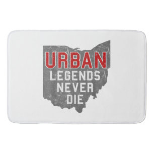 Urban Legends dör aldrig i delstaten Ohio Distress Badrumsmatta