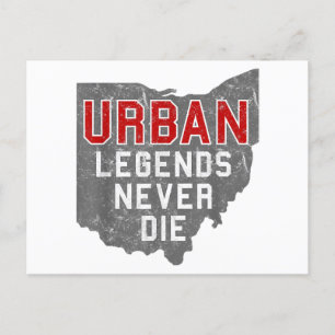 Urban Legends dör aldrig i delstaten Ohio Distress Vykort