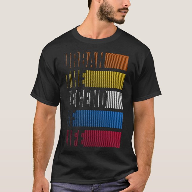Urban livets legend t shirt (Framsida)