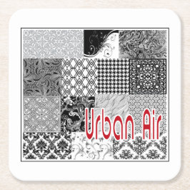 Urban Luft Underlägg Papper Kvadrat