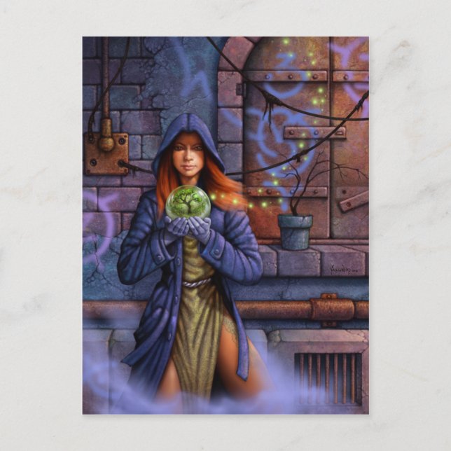 Urban Maydrottningens vykort (Framsida)