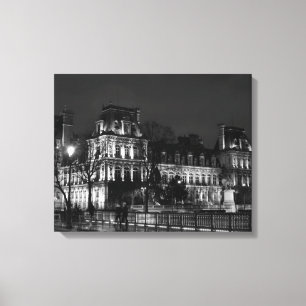 Urban modernt Parisian utelivfoto Canvastryck