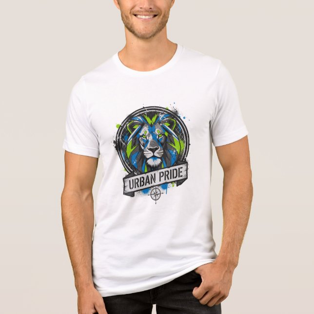 Urban Monarch Lion Tee** T Shirt (Framsida)