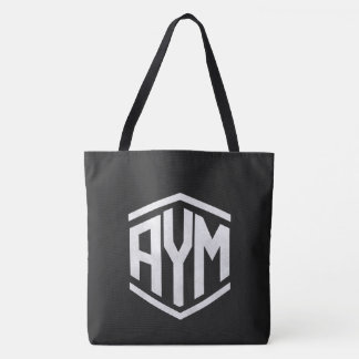 Urban Monogram Sexkantig Grafisk Handväskor Tygkasse