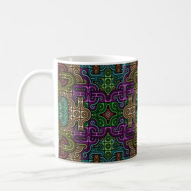 Urban Mosaic Kaffemugg (Vänster)