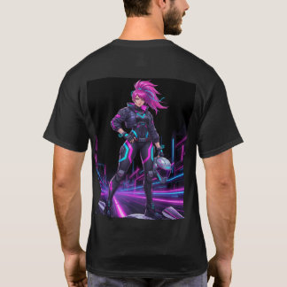Urban Myth Engine – Cyberpunk Maskin Legend T Shirt