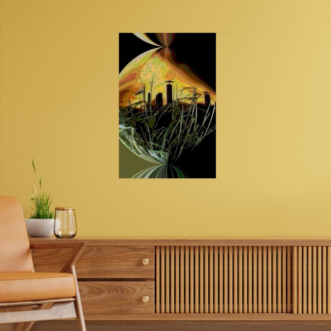 Urban Natur Poster (Vardagsrum 2)