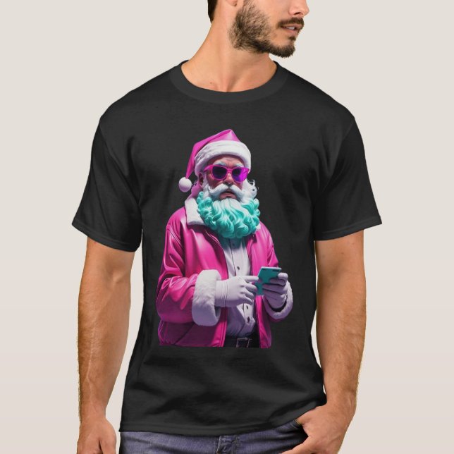 Urban Neon Jultomten T Shirt (Framsida)