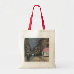 Urban Nght Street Art Tote Bag Tygkasse