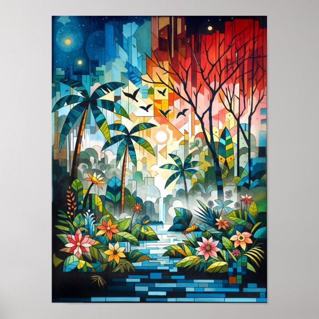 Urban oasis poster (Framsidan)
