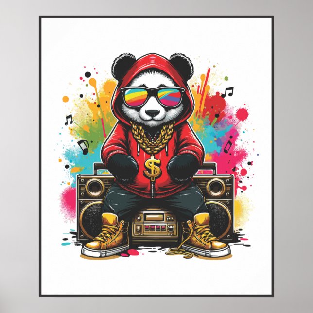 Urban Panda Poster (Framsidan)