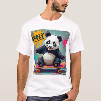 Urban Panda T-shirt design 