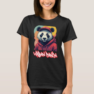 Urban Panda T-Shirt - Women's Cute Streetwear Tee