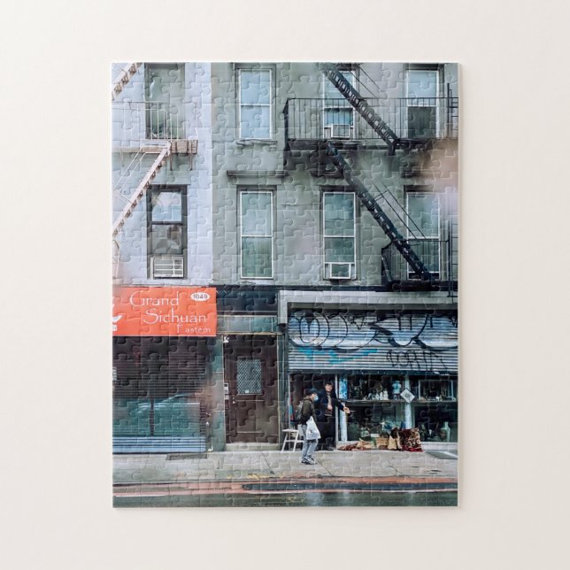 Urban Pandemic | Surreal New York i karantän Pussel (Vertikal)