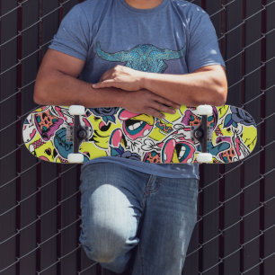 Urban Pop Mini Skateboard Bräda 18,5 Cm