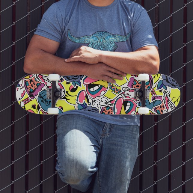 Urban Pop Mini Skateboard Bräda 18,5 Cm (Utomhus 3)