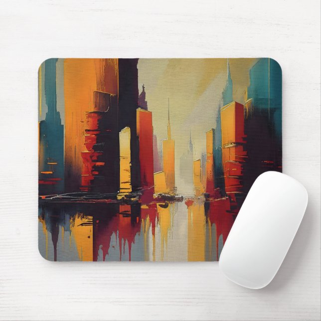 Urban Pulse – Abstract City In Vertical Rhythm Musmatta (Med mus)
