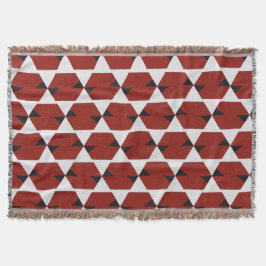 Urban Pulse Geometric Seamless Mönster Filt