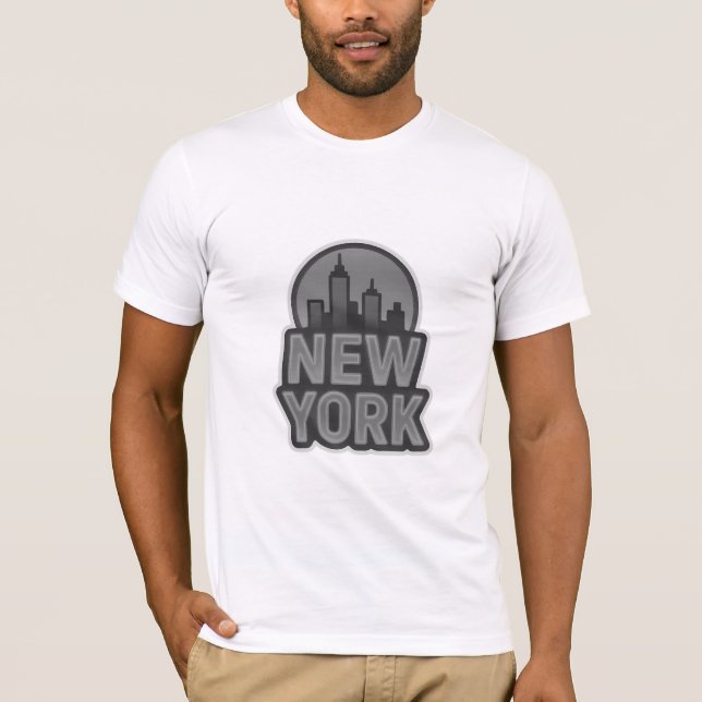 Urban Pulse: New York Ljus T Shirt (Framsida)